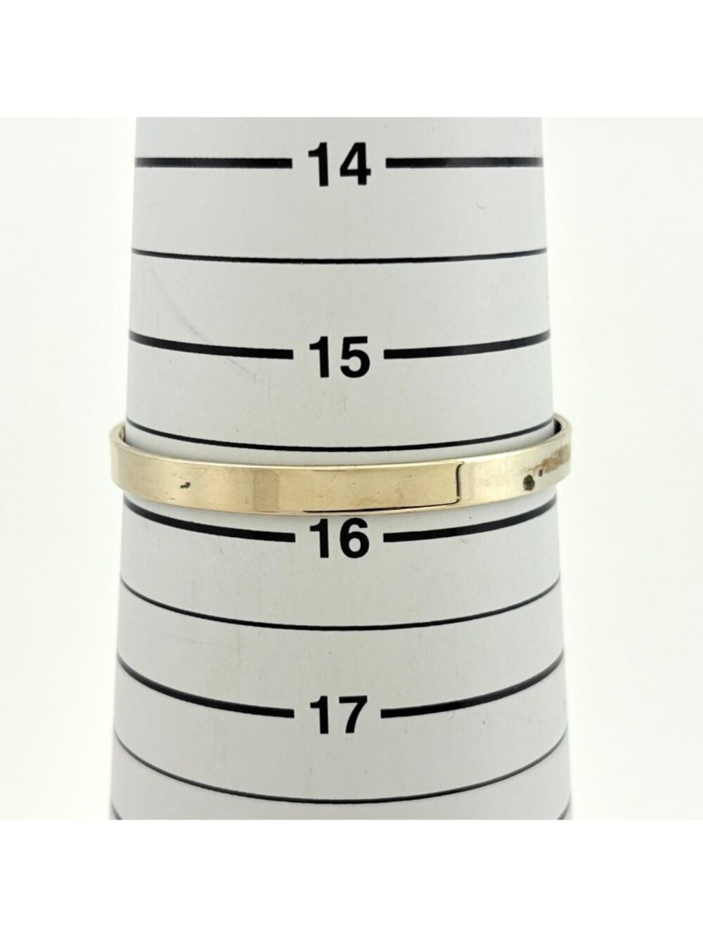 Chanel CC Logo Rhinestone Bangle Silver Plated Bracelet - Picture 8 of 8